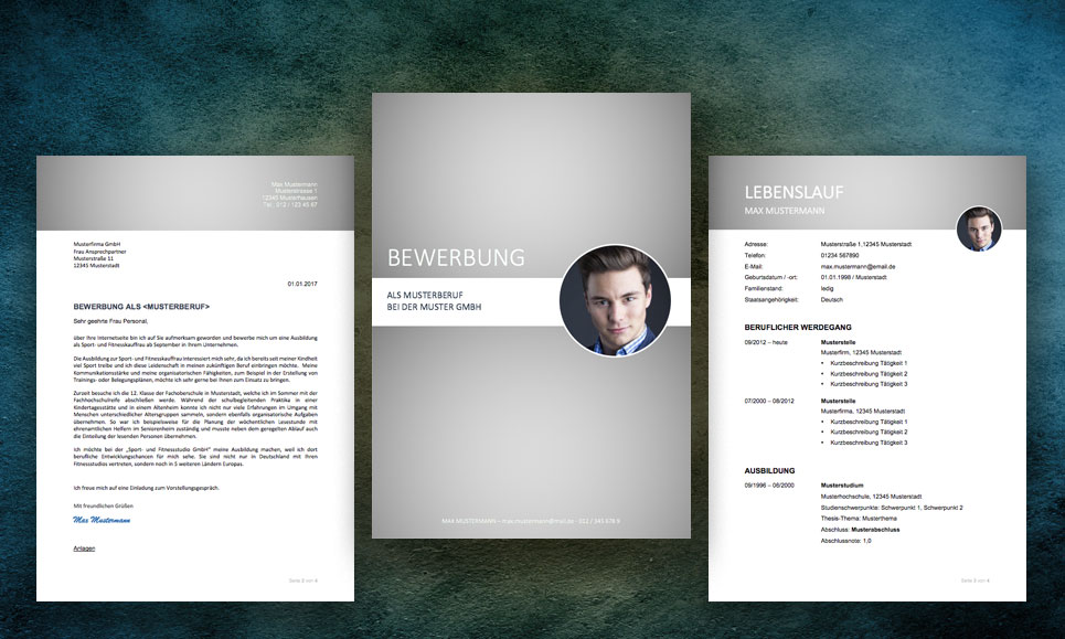 Muster MeineBewerbung.net 