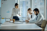 Meeting mit schlechter Stimmung im Team